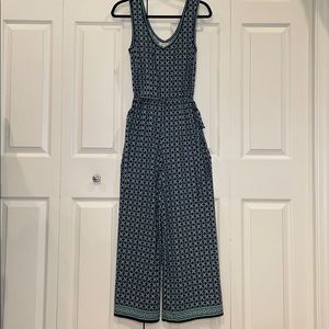 Max Studio Drawstring Waist Jumpsuit